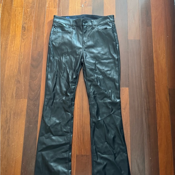 GAP Pants - GAP Black Leather Pants